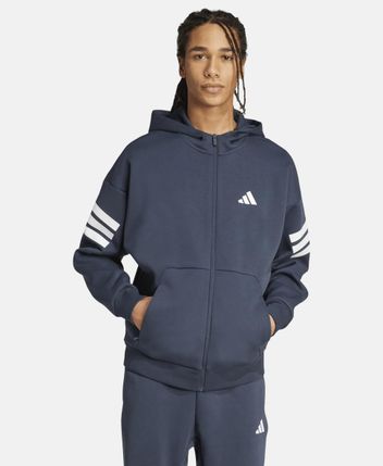 Hooded sweat jacket