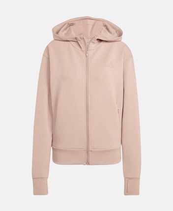 Hooded sweat jacket