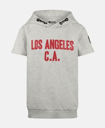 Short-sleeved hoodie