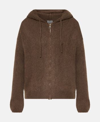 Wool-blend cardigan