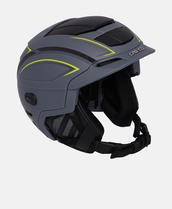 Ski helmet and goggles set