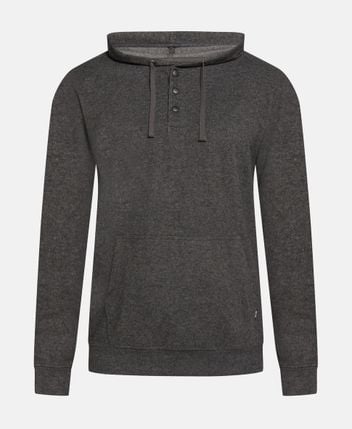 Fleece hoodie Grid