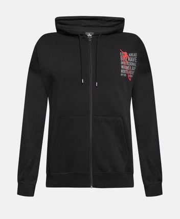 Hooded sweat jacket