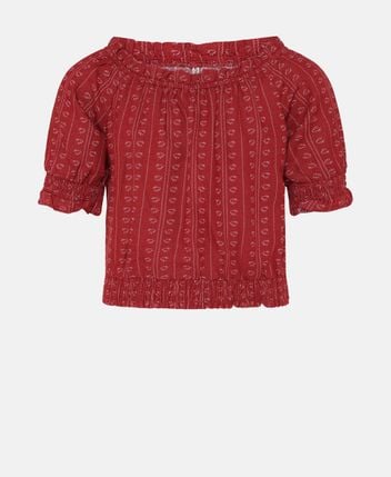 Linen-blend shirt blouse Kogboletta