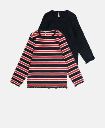 Long-sleeved top, pack of 2 Kmgixi Life