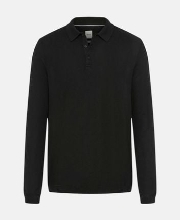 Long-sleeved polo shirt Paros