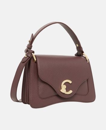 Leather cross body bag C-Me