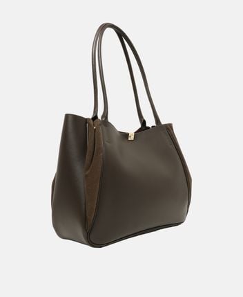 Leather shopper Pansy