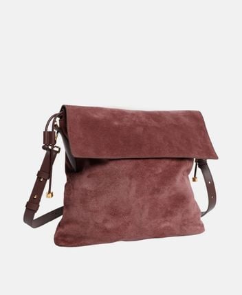 Leather cross body bag Lidia