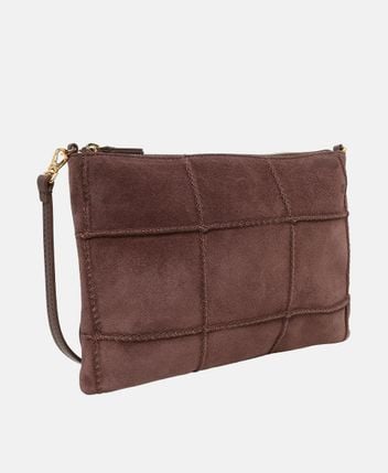 Leather cross body bag