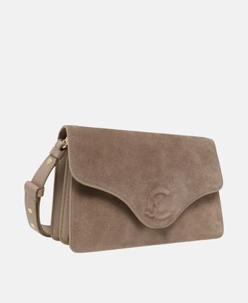 Leather shoulder bag C-Me
