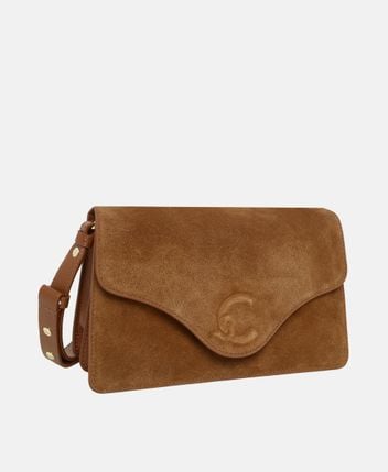 Leather shoulder bag C-Me