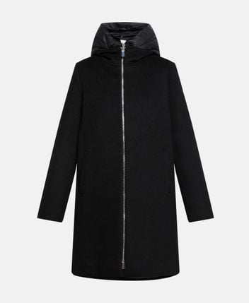Wool-blend coat