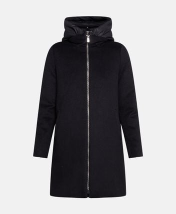 Wool-blend coat