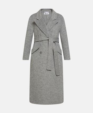 Wool-blend coat