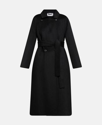 Wool-blend coat