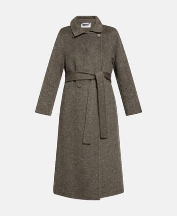 Wool-blend coat