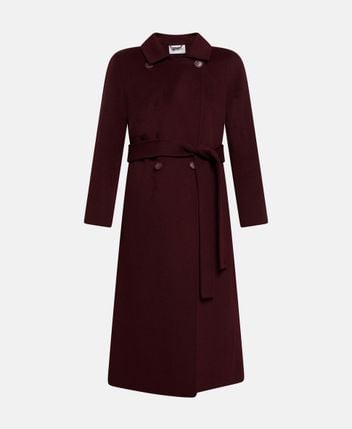 Wool-blend coat