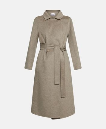 Wool-blend coat