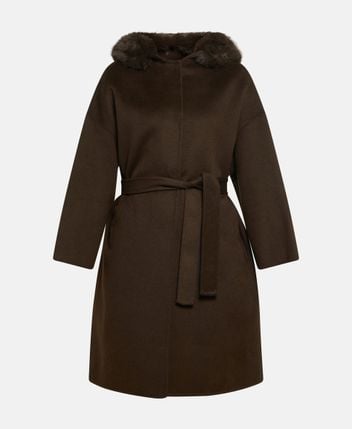 Wool-blend coat