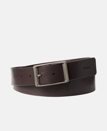Leather belt