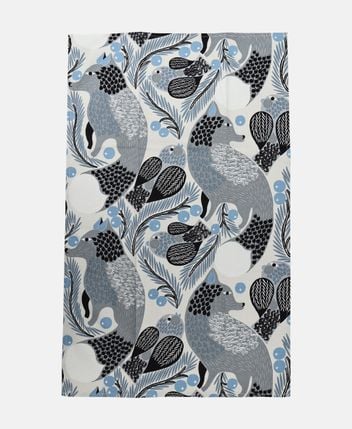 Linen-blend kitchen towel Pieni