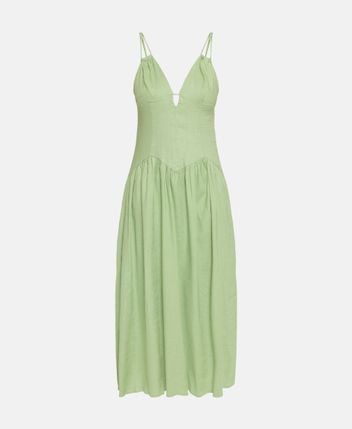 Linen-blend dress Darcey