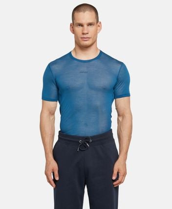 Wool-blend t-shirt
