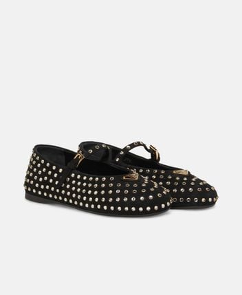 Ballerina flat with straps