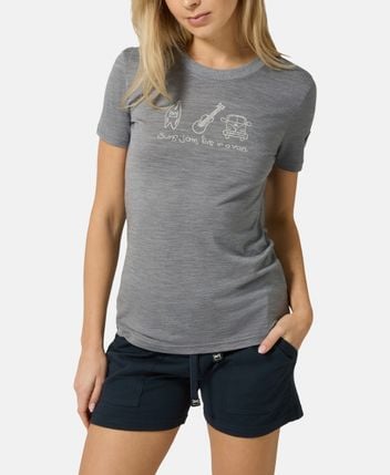 Wool-blend functional shirt