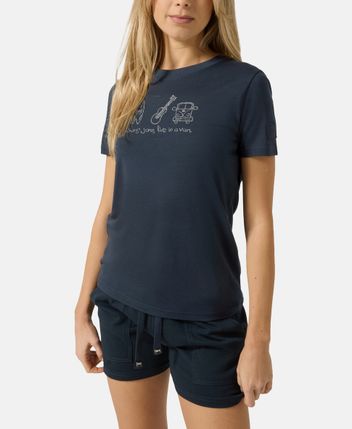 Wool-blend functional shirt