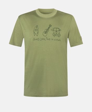 Wool-blend functional shirt Van Life