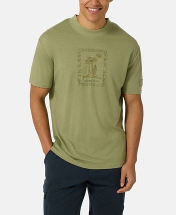 Wool-blend functional shirt Palm Island Bio