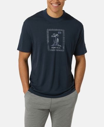 Wool-blend functional shirt Palm Island Bio