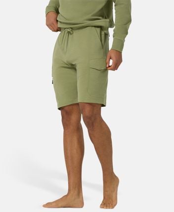 Wool-blend shorts