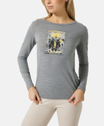 Wool-blend longsleeve Crazy Mouse