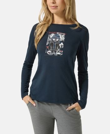 Wool-blend longsleeve Crazy Mouse
