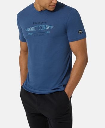 Wool-blend functional shirt River Pleasure