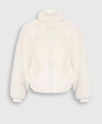 Faux fur jacket