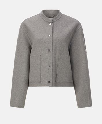 Wool-blend jacket