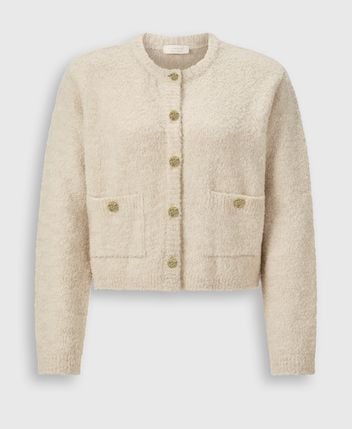 Wool-blend cardigan
