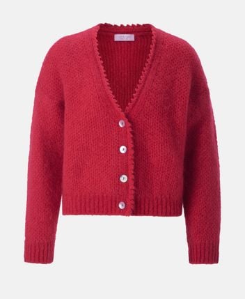 Wool-blend cardigan