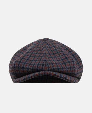 Woolen flat cap Newboy Retro