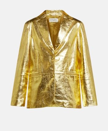 Leather blazer Gio