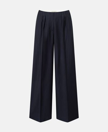 Wool trousers ELIA PTS ITL PINSTRIPE WOOL