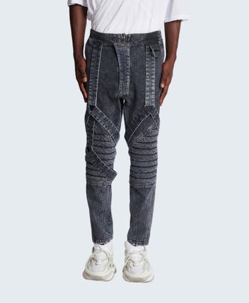 Straight leg jeans