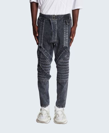 Straight leg jeans