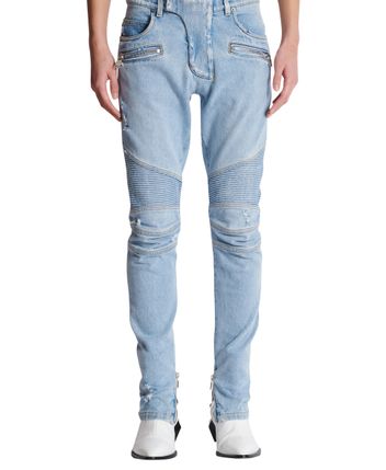 Straight leg jeans