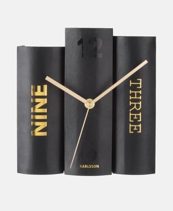 Table clock Book