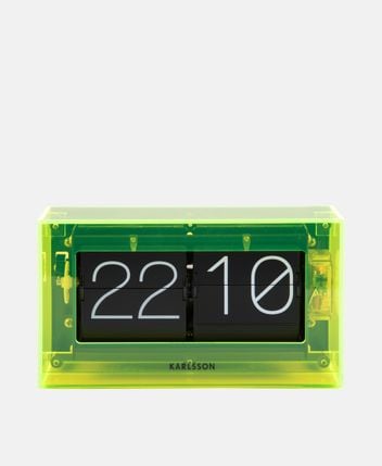 Table clock Boxed Flip